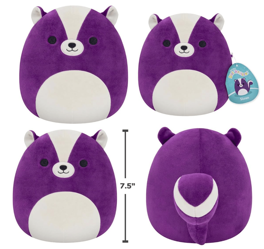 Squishmallows Little Plush Squad - Sloan 7.5in SQCR04085/SQCR04065 - Colorland Toys