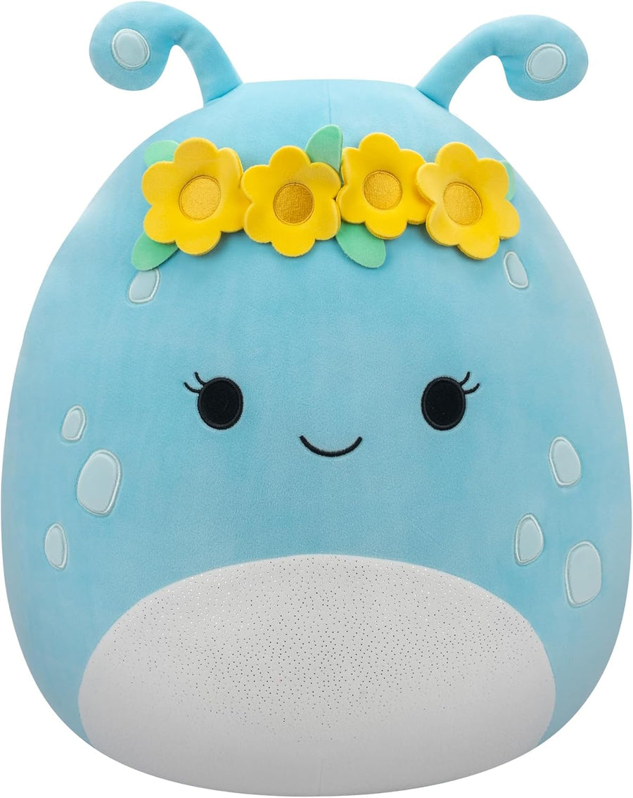 Squishmallows Natnat the Alien with Flower Crown 40cm Plush Toy