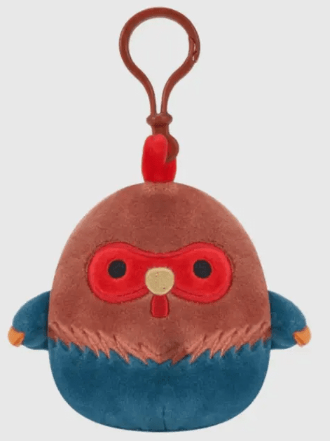 Squishmallows Reed The Roaster Clip On Plush 3.5inch SQCR00788/SQCR03646