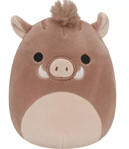 Squishmallows Warren the Brown Boar 5inch SQCR02590/SQCR02572 - Colorland Toys