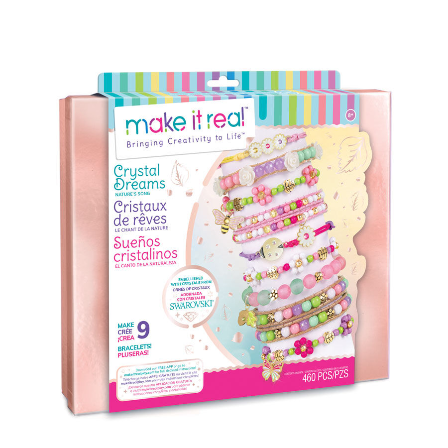 Make It Real Crystal Dreams Nature's Tale Jewelry with Swarovski 1724 - Colorland Toys