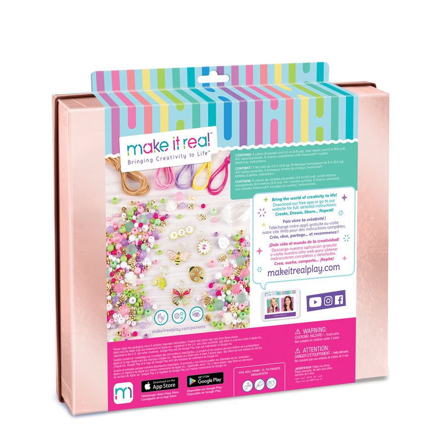 Make It Real Crystal Dreams Nature's Tale Jewelry with Swarovski 1724 - Colorland Toys