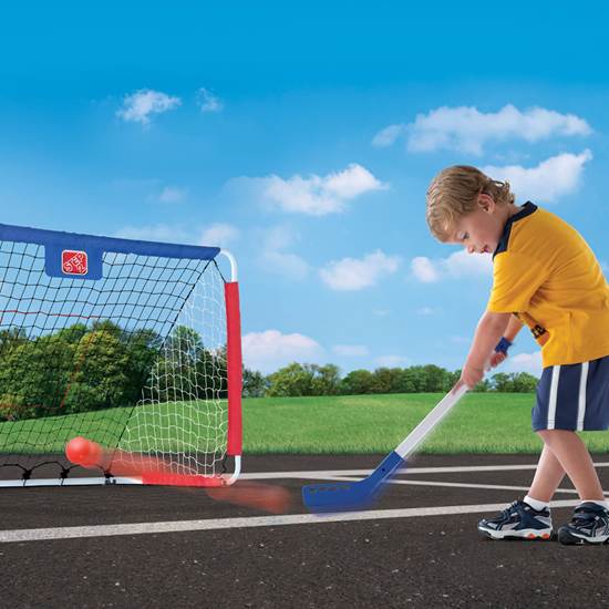 Step2 Kickback Soccer Goal & Pitch Back 715199 - Colorland Toys