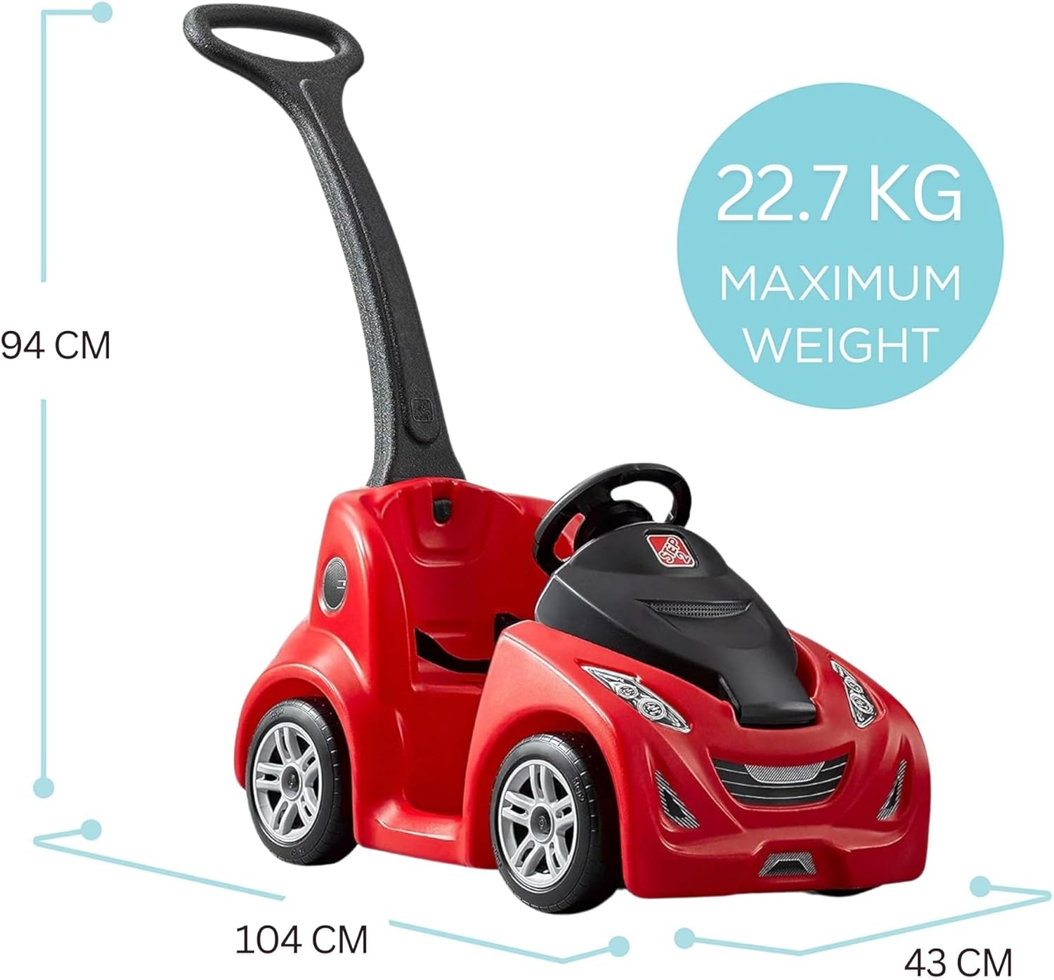 Step2 Push Around Buggy GT Red 874400 - Colorland Toys