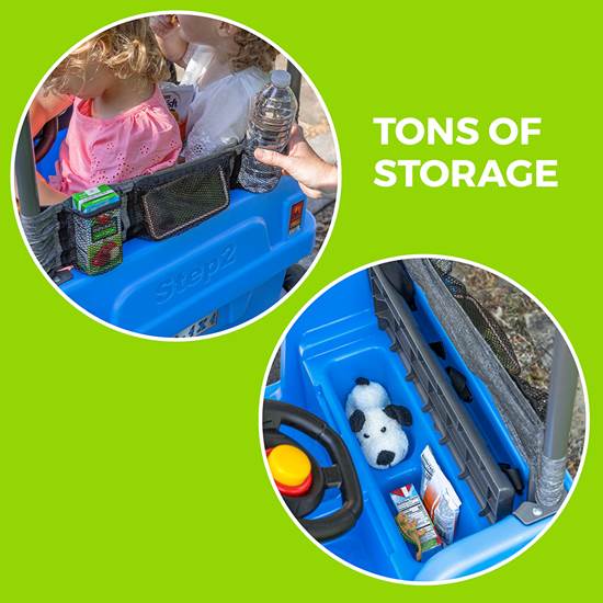 Step2 Side by Side Push Around SUV Two - Seater Push Car 483399 - Colorland Toys