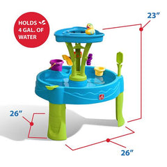 Step2 Summer Showers Splash Tower Water Table 897400 - Colorland Toys
