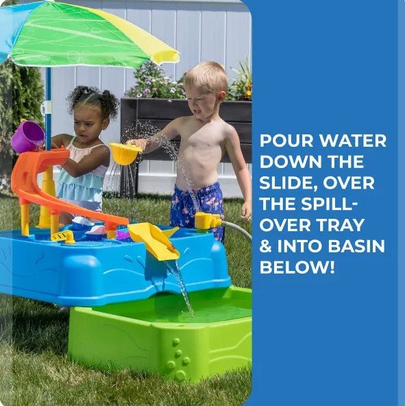 Step2 Waterpark Wonders Two - Tier Water Table 414599 - Colorland Toys