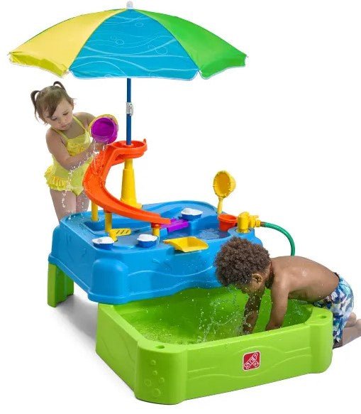 Step2 Waterpark Wonders Two - Tier Water Table 414599 - Colorland Toys