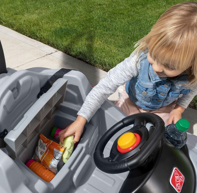 Step2 Whisper Ride Cruiser - Gray 424199 - Colorland Toys