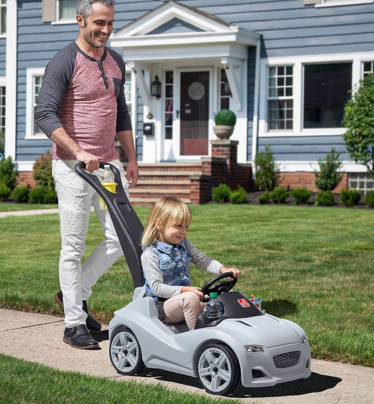 Step2 Whisper Ride Cruiser - Gray 424199 - Colorland Toys