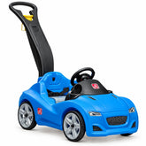 Step2 Whisper Ride Cruiser Push Car Blue 866900 - Colorland Toys