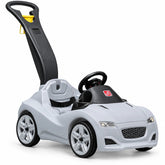 Step2 Whisper Ride Cruiser Push Car Gray 424199 - Colorland Toys