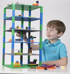 Strictly Briks Classic Baseplates Brik Tower 6x6 SB46785 - Colorland Toys