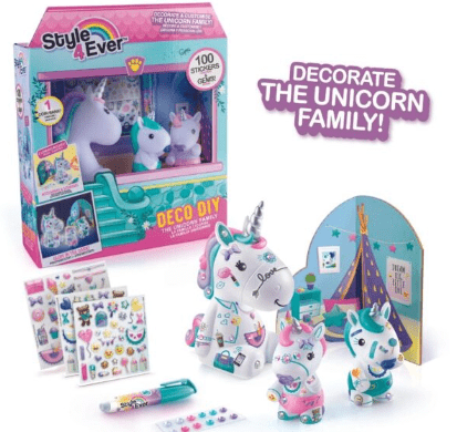 Style 4 Ever Deco DIY The Unicorn Family OFG 252 - Colorland Toys