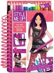 Style Me Up Sketch - to - Go Popstar SMU - 1476 - Colorland Toys