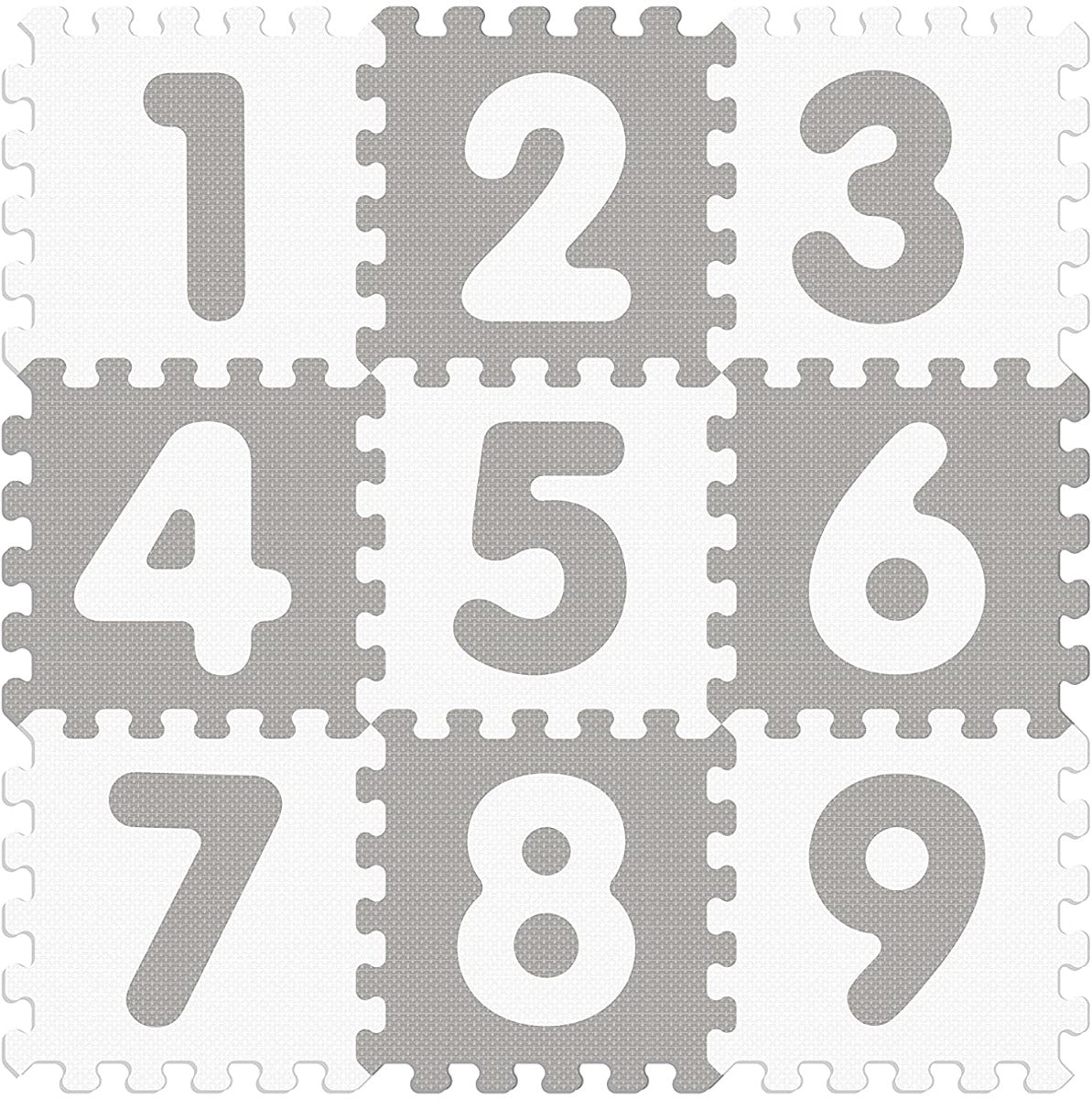 Sunta Sunny Tales Numbers Anti Bacterial Puzzle Mat - 9 Pieces 911853 - Colorland Toys