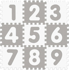 Sunta Sunny Tales Numbers Anti Bacterial Puzzle Mat - 9 Pieces 911853 - Colorland Toys
