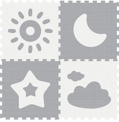 Sunta Weather Series Classic Puzzle Mat Grey 4pcs 911884 - Colorland Toys