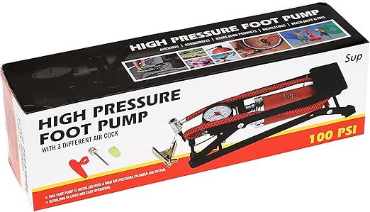 Sup High Pressure Foot Pump JY - FP100 - Colorland Toys