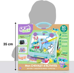 Super Green 2 in 1 Creative Desk ECO005 - Colorland Toys