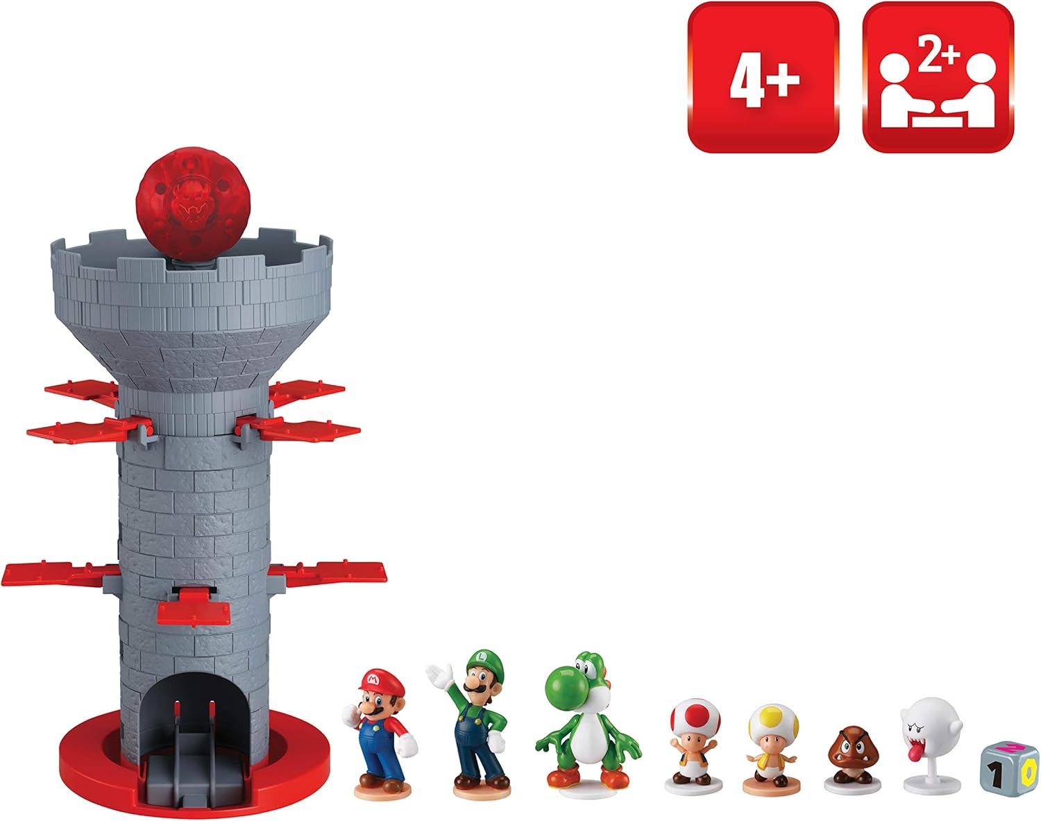 Super Mario Blow Up Shaky Tower 05422001 - Colorland Toys