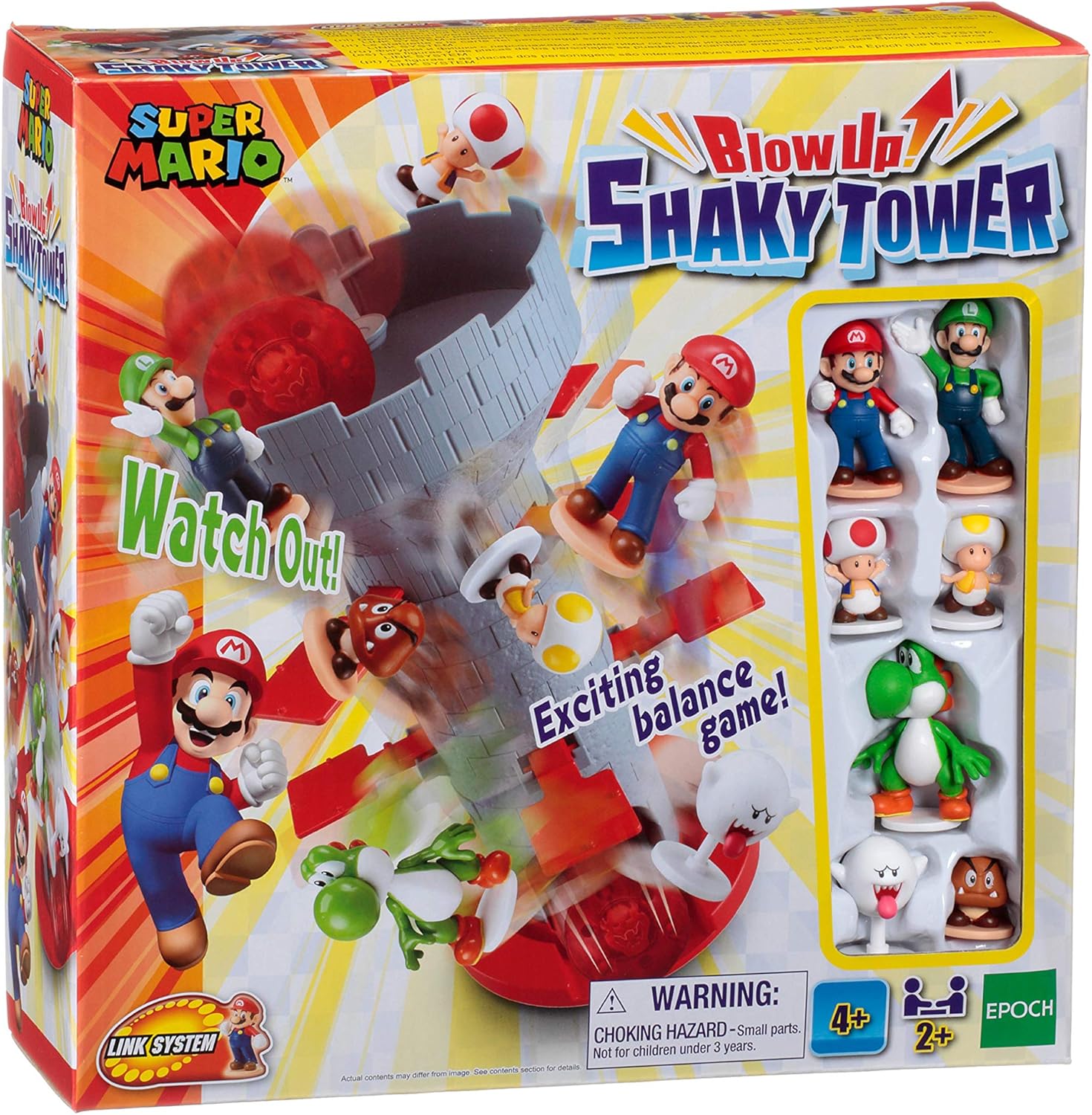 Super Mario Blow Up Shaky Tower 05422001 - Colorland Toys