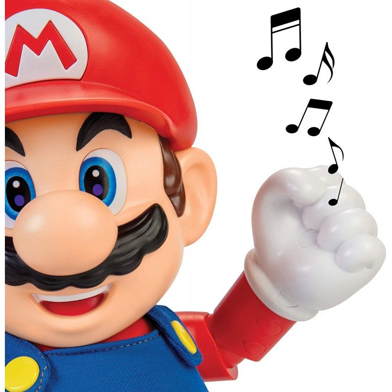 Super Mario Its A Me Mario! Talking Deluxe Action Figure 40430 - Colorland Toys