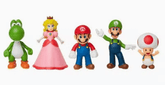 Super Mario Mario & Friends Multi - Pack 2.5in 40090 - Colorland Toys