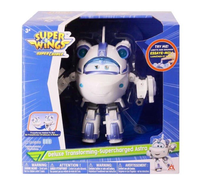 Super Wings Deluxe Transforming Supercharged Astra YW740433 - Colorland Toys