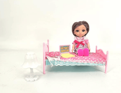 Sweet Annie Fashion Doll With Bedroom Set 6in TTC266988 - Colorland Toys