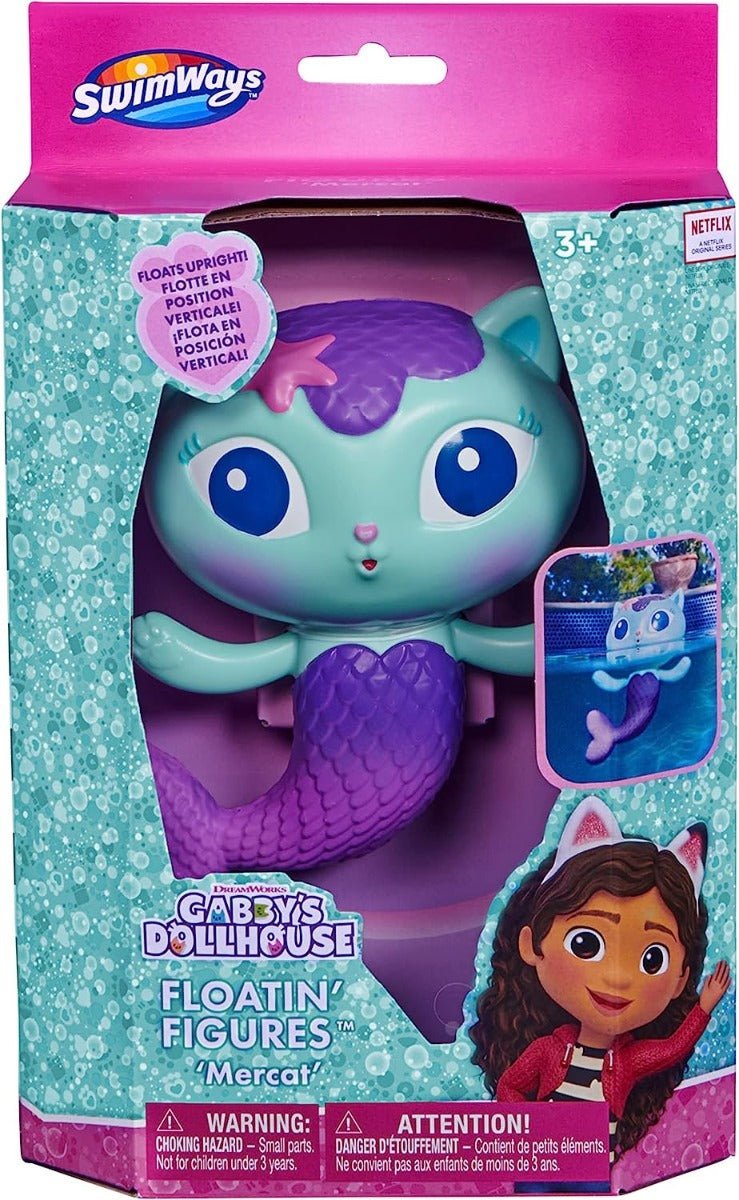 Swimways Gabby's Dollhouse - Mercat Floating Fig 6067006 - Colorland Toys
