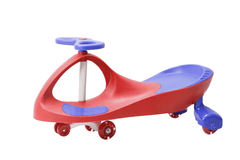 Swing Car With Light Red/Blue - Colorland Toys