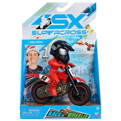 SX Super Cross Race & Wheelie Feature Motorcycle 6059505 - Colorland Toys