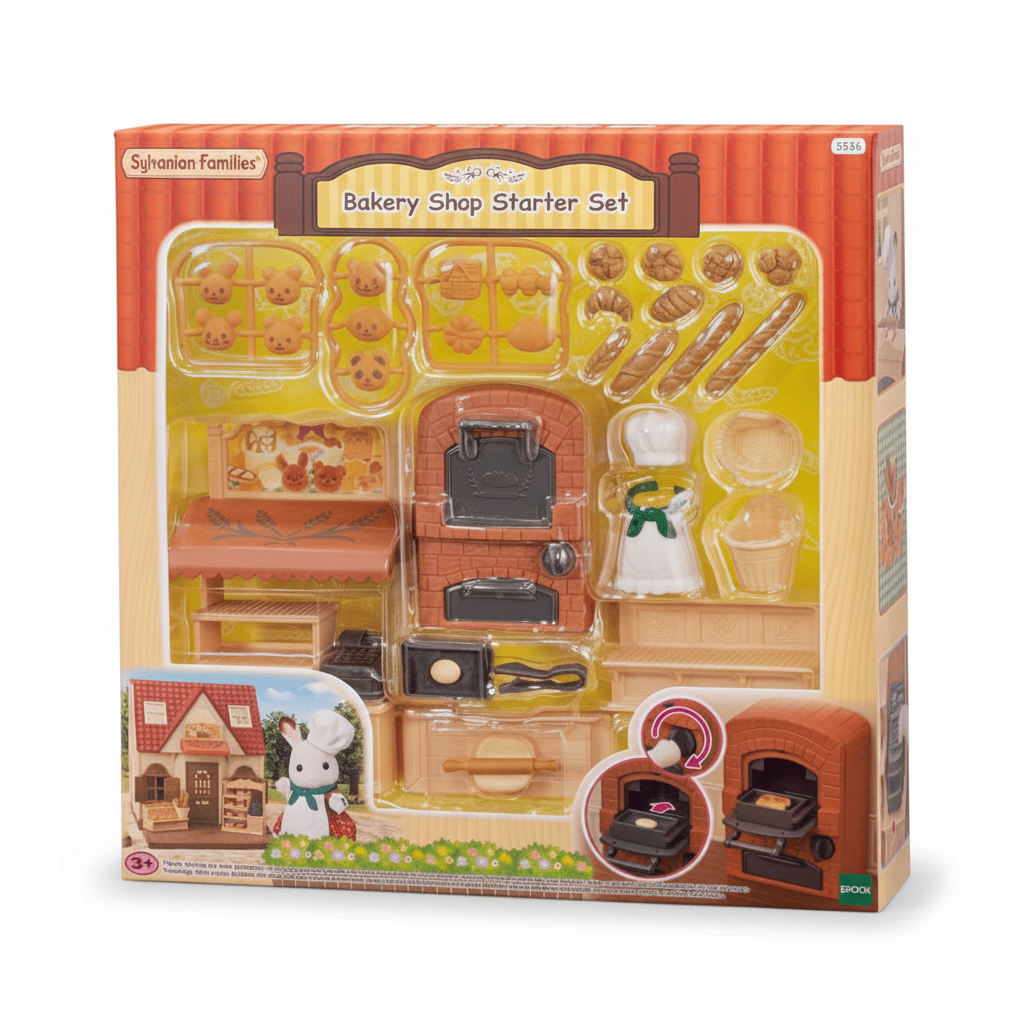 Sylvanian Families - Bakery Shop Starter Set 5536 - Colorland Toys
