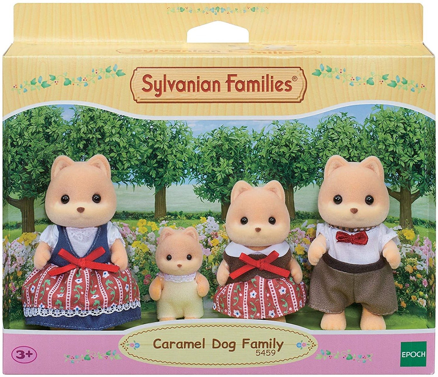 Sylvanian Families Caramel Dog Family 5459 - Colorland Toys