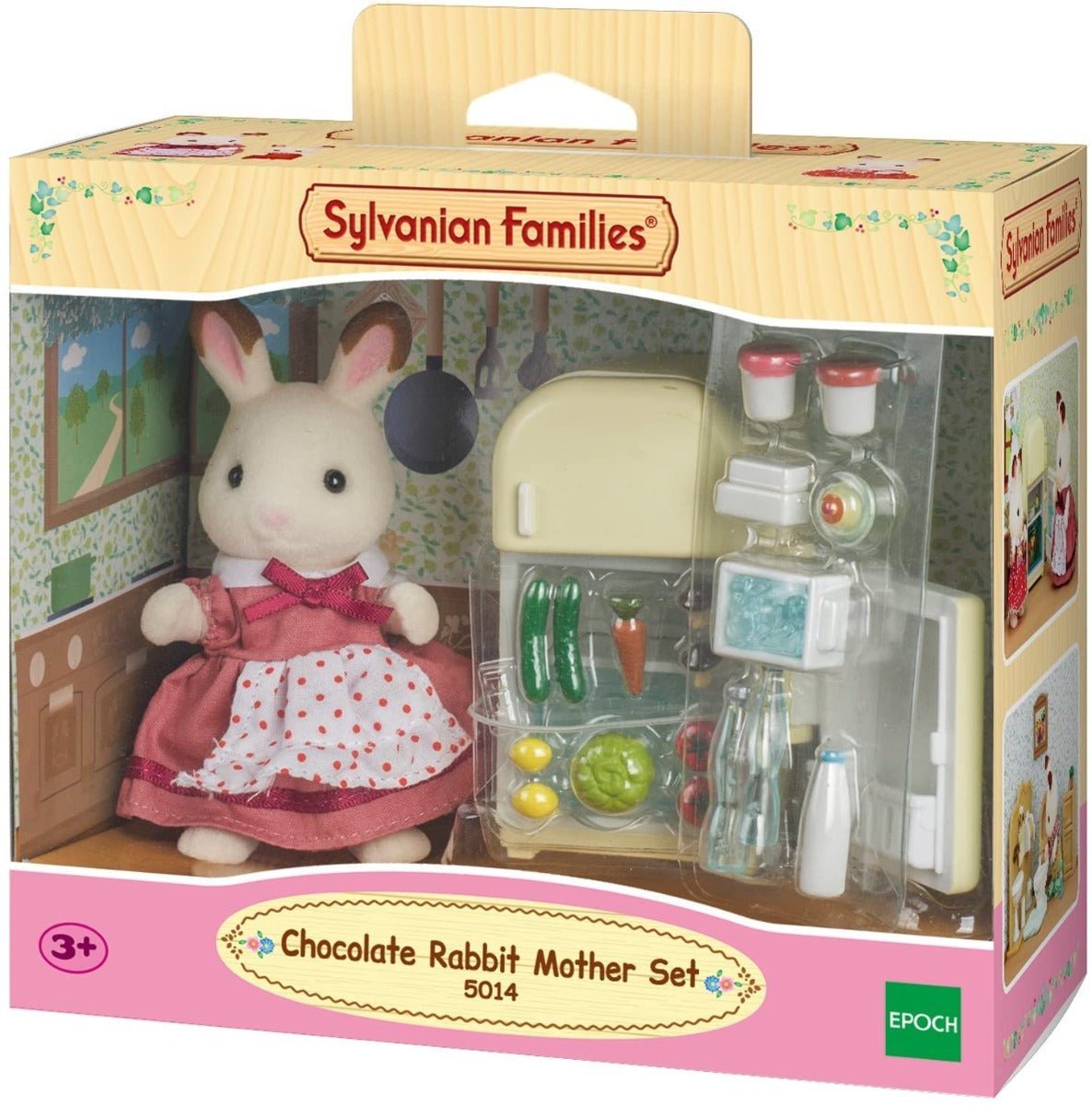 Sylvanian Families Chocolate Rabbit Mother Set 5014 - Colorland Toys
