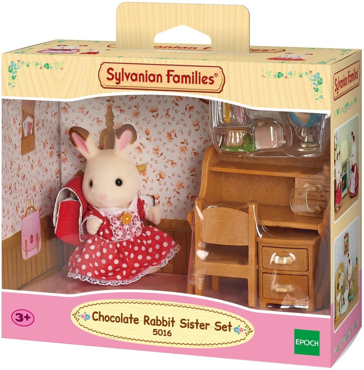 Sylvanian Families Chocolate Rabbit Sister Set 5016 - Colorland Toys