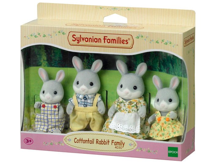 Sylvanian Families Cottontail Rabbit Family 4030 - Colorland Toys