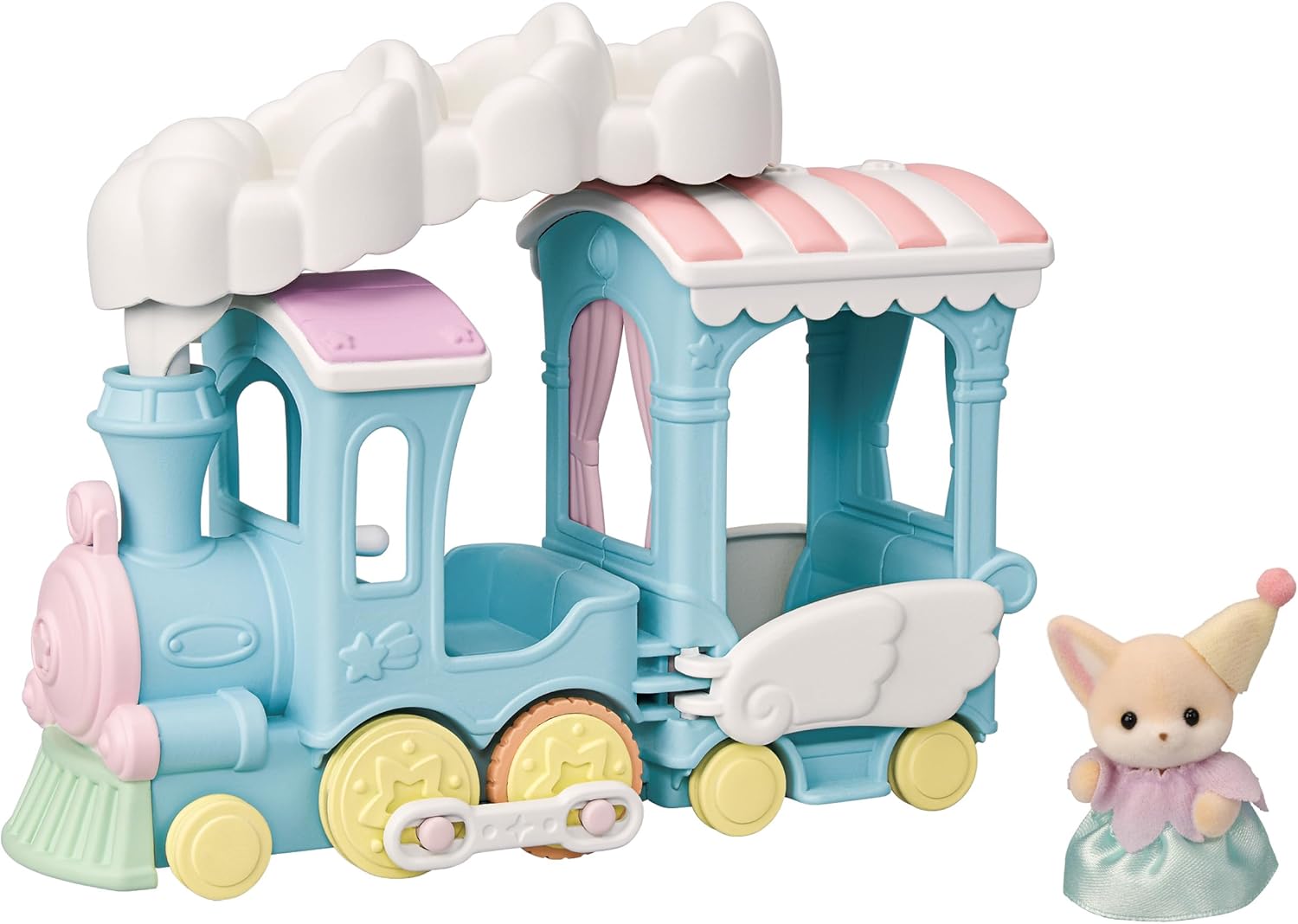 Sylvanian Families Floating Cloud Rainbow Train 5702 - Colorland Toys