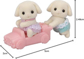 Sylvanian Families Flora Rabbit Twins 04422183 - Colorland Toys