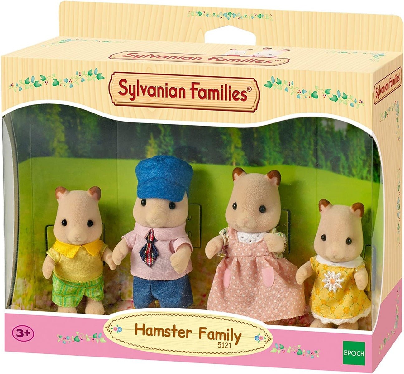 Sylvanian Families Hamster Family Figures 5121 - Colorland Toys