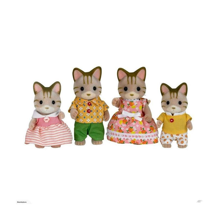 Sylvanian Families Striped Cat Family 5180 - Colorland Toys