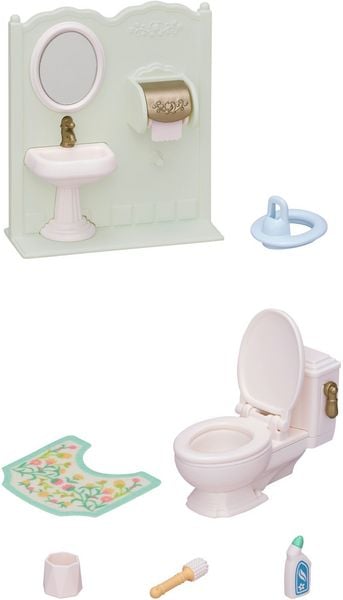 Sylvanian Families Toilet Set 5740 - Colorland Toys
