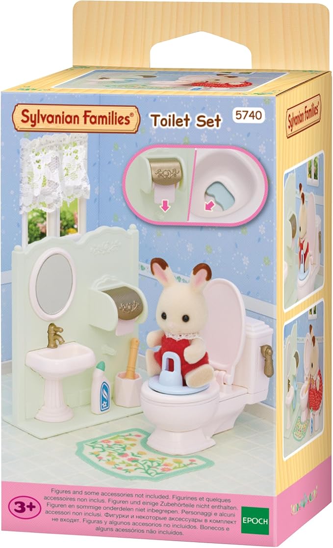 Sylvanian Families Toilet Set 5740 - Colorland Toys
