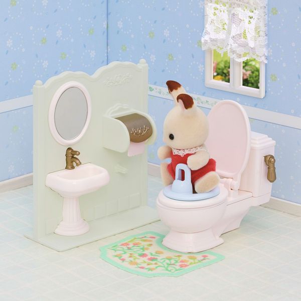Sylvanian Families Toilet Set 5740 - Colorland Toys