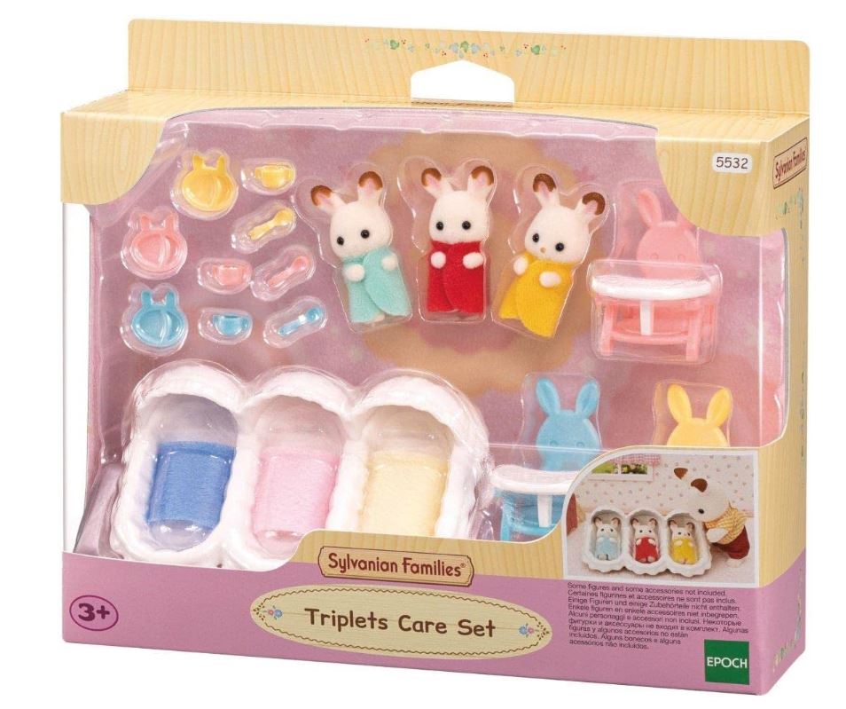 Sylvanian Families Triplets Care Set - Colorland Toys