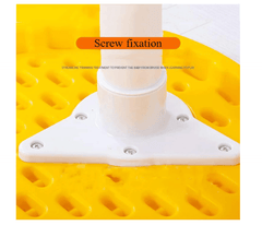 Table Curved Yellow 02A - Colorland Toys