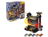 Teamsterz Metro City 3 - L Tower Garage With 5 - Cars HTI - 1416475 - Colorland Toys