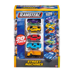 Teamsterz Street Machines Die - Cast 20 - Pack HTI - 1400010 - Colorland Toys