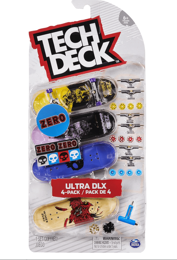 Tech Deck Fingerboard 96mm 4 - pack 6028815 - Colorland Toys